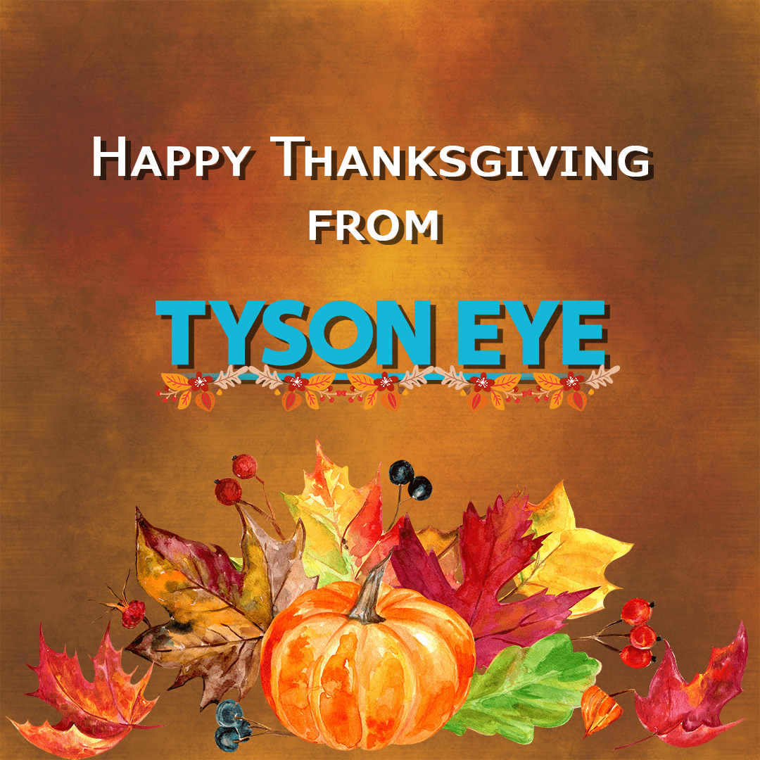 Tyson Eye Thanksgiving Graphic