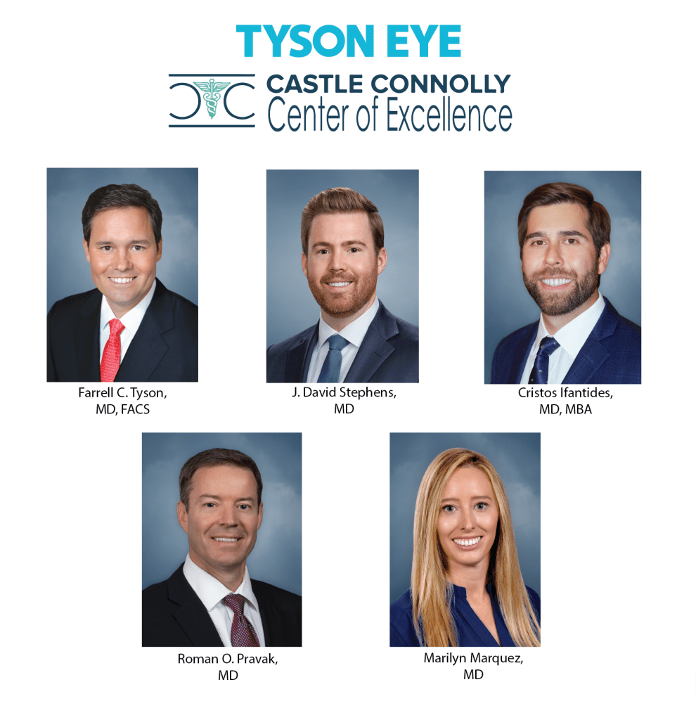 Tyson Eye Castle Connolly Center of Excellence